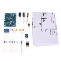 LM1875T Super Mini Mono Channel Stereo Audio Amplifier Board Module DIY Suit Electronic DIY Kit Amplify Module PCB Making