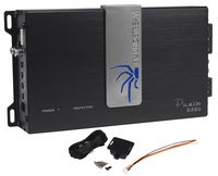 Soundstream Picasso Nano Series PN1.450D 900 Watts Peak/450 Watts RMS Monoblock Class D Motorcycle Amplifier With Remote Gain Control