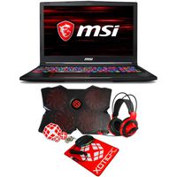 MSI GE63 Raider RGB-600 Essential (i7-9750H, 32GB RAM, 2X 500GB NVMe SSD, NVIDIA RTX 2070 8GB, 15.6" Full HD 144Hz 3ms, Windows 10) VR Ready Gaming Laptop