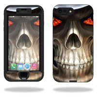 MightySkins Protective Vinyl Skin Decal Compatible with Lifeproof Nuud iPhone 7 Plus Sticker wrap Cover Sticker Skins Evil Reaper