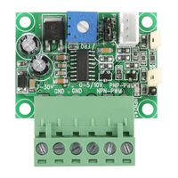 Converter Module 0-5V/0-10V Analog Input Voltage to 0-100% PWM Signal 2KHZ-20KHZ
