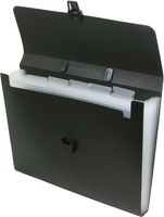 Bazic 6-Pocket Poly Expanding Case, Letter Size (Case of 24)