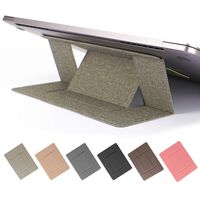 Invisible Laptop/tablet Stand Ultra-slim Lifting Stand Waterproof Adjustable Detachable Lightweight 2019 New Folding Computer Notebook Stand for 9.7Inch-15.6 Inch for Apple Mac/MacBook Pro/MacBook Air