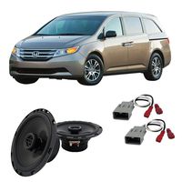 Compatible with Honda Odyssey 1999-2013 Front Door Factory Replacement Harmony HA-R65 Speakers New