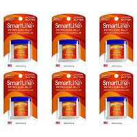 SmartLife Petroleum Jelly Mini Tub, Cocoa Butter, (Pack of 6)