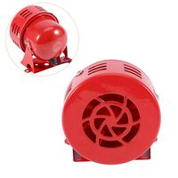 Aodesy DC 24V Industrial Bell Siren Horn Sound Buzzer Alarm 110dB MS-190 Alarm Sound Motor High Power Buzzer Siren