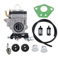 Hipa 300486 Carburetor for Earthquake E43 E43CE Auger MC43 MC43CE MC43E MD43 Tiller Cultivator WE43 WE43E Edger Powermate PEA438 PCV43 Southland SCV43 SEA43 SEA438 Eskimo Mako M43 43cc 51.7cc Engine