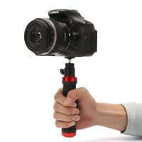 DSLR Camera Handheld Rubber Handle Grip Stand Stabilizer Detachable Ballhead - Photography & Camera Acc Tripods & Supports - 1 x Handle Holder