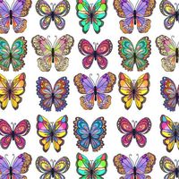Colorful Butterfly Tissue Paper XND-105