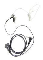 XFOX M1PE0401 FBI Style 1Pin PTT Clear Acoustic Coil Tube 1 Wire Earpiece Headset for Motorola Talkabout MD200TPR MH230R MR350R MS350R MT350R MG160A MH230TPR MS350R MJ270R Walkie Talkies 1-pin