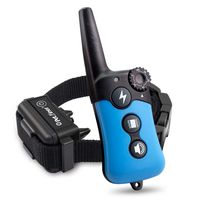 Dog Training Collar - Rechargeable Remote Dog Shock Collars for Small, Medium, Large Dogs with 3 Corrective Remote Training Modes, Shock, Vibration, Beep, 100% Waterproof E-Collar Trainer