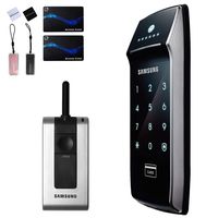 Samsung SHS-2621 EX Digital Remote Door Rim Lock + 6 KeyTags, English Interface & Manual, Applicable Door Thickness 38-80mm