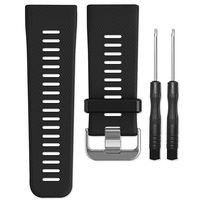 Band for Garmin Vivoactive HR Watch, Soft Silicone Wristband Replacement Watch Band for Garmin Vivoactive HR (Black)