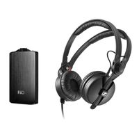 Sennheiser HD 25 Plus Headphones (HD25 Plus, w/Fiio A3)