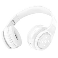 Bluetooth Headphones for Kids, 85db Volume Limited, up to 6-8 Hours Play, Stereo Sound, SD Card Slot, Over-Ear and Build-in Mic Wireless/Wired Headphones for Boys Girls(White)