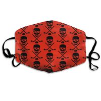 Ice Pirate Hockey Pattern Anti-dust Mouth Mask Face Masks Mouth Cover Man Woman