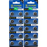 Tian Qiu / Tian Tan Lr44 / Ag13 Button Cell Batteries - 50 Pack