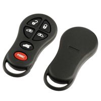 Key Fob Keyless Entry Remote Shell Case & Pad fits Chrysler Town and Country Voyager/Dodge Caravan Grand Caravan 2001 2002 2003