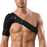 Shoulder Support Brace for Women and Men Shoulder Stability Support Brace for Torn Rotator Cuff Injury Prevention, Dislocated AC Joint, Arthritis, Tendonitis Breathable