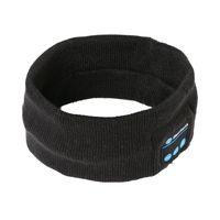 Wireless Bluetooth Music Sport Headband, Pococina Stereo Sleep Headphones Headset with Built in Bluetooth for Running, Yoga, Hiking, and Other Inside Outside Sports (Black)