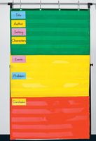 Carson-Dellosa CD-5642 Adjustable Pocket Chart, 33.75" x 55.5"