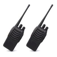 BeiLan Portable Handheld 2-way Ham Radio Wireless Professional Walkie-Talkie Multifunctional Mobile Radio for Outdoor Activities(Pack for 2)