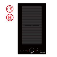 12" Induction Cooktop, GASLAND Chef IH30BFH 240V Built-in Electric Induction Cooker, 2 Burner 12 Inch Drop-in Round Slider Control Electric Induction Stove Top with Safety Lock and Timer