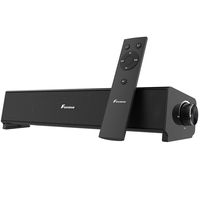 【Upgrade Version】 3D Surround Sound bar, Foxnovo 5.0 Soundbar for TV Portable Soundbar Home Theater Soundbar Wireless & Wired Bluetooth Sound Bars with Remote Control for TV Tablets Cell Phone