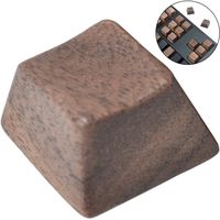 WINGOFFLY Premium Quality Black Walnut Wooden Mechanical Keyboard Keycap(1PC R4)