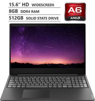 2019 Newest Lenovo Ideapad S145 15.6" HD TN Widescreen Laptop, AMD A6-9225 Dual-Core Processor up to 3.00GHz, 8GB RAM, 512GB Solid State Drive, HDMI, Wireless-AC, Bluetooth, Windows 10, Granite Black
