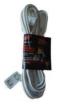 3-Outlets 20 Feet (6 Meter) Long Indoor/Outdoor Household Power Strip (FL106-20FT)