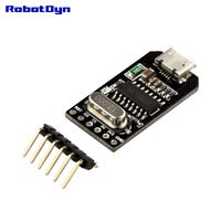 RobotDyn - USB to TTL UART CH340 - Serial Converter Adapter, Micro USB, 5V/3.3V. IC CH340G