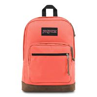Jansport Right Pack Backpack - Classic Design Including 15" Laptop Sleeve | Orange Fade