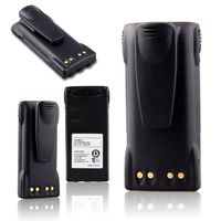 NEW HNN9009, HNN9012 Radio Replacement Battery For Motorola HT750 HT1225 HT1250 HT1250-LS(Black)
