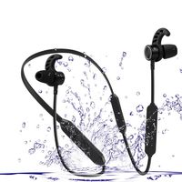 Bluetooth Headphones 4.2,KSHOP Wireless Sports Earbuds IPX7 Waterproof HD Stereo Bluetooth Sports Headset Call 14 Hours Rear-Mounted Sports Wireless Music Headset (Black)