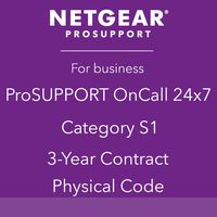 NETGEAR ProSUPPORT, 3-Year 24x7 On Call Support, Category S1 (PMB0S31P)