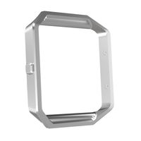 MoKo Fitbit Blaze Band Frame, Stainless Steel Replacement Metal Frame Housing for Fitbit Blaze Smart Watch - Silver