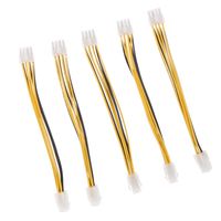 Fityle 5pieces 4-Pin to 8 Pin ATX EPS 12V Motherboard CPU Power Supply P4 Converter