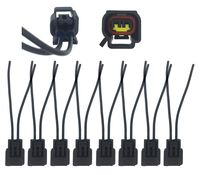8pcs Modular Ignition Coil Connector Pigtails for 4.6 5.4 6.8 Ford Mustang Cobra