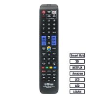 LuckyStar Universal Remote Control SM-22+AL For Almost All Samsung Brand TV/ 3D/ LCD/LED/ HDTV/Smart TV,AA59-00666A BN59-01178W BN59-01199F AA59-00638A AA59-00637A AA59-00594A AA59-00600A AA59-00582A