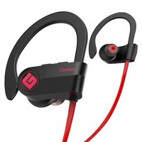 Wireless Bluetooth Headphones Waterproof IPX7, Best Sport in Ear Earbuds Earphones w/Remote and Mic HiFi Stereo Richer Bass, 9 Hrs Playback Noise Cancelling Headsets