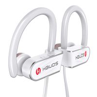 Wireless Headphones Bluetooth, Sport Earphones Hbuds H1 Stereo Bluetooth Earbuds, Noise Cancelling in-Ear Earbuds with Mic IPX7 Sweatproof for Gym Running Workout
