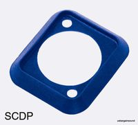 Neutrik SCDP-6 Sealing Gasket for D-size Connectors Blue