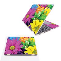 Mightyskins Skin Compatible with Hp Spectre X360 15.6" (2018) - Colorful Flowers | Protective, Durable, and Unique Vinyl Decal Wrap Cover | Easy to Apply, Remove, and Change Styles | Made in The USA
