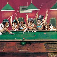 Dogs 240 02 4 Artwork Micro Fiber Cleaning Cloth