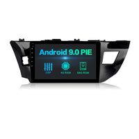Dasaita 10" Android 9.0 Bluetooth Car Stereo Head Unit with 4G RAM/ 64G ROM for Toyota Corolla 2014 2015 2016 Car Radio Touch Screen GPS Navigation Dash Kit Built in DSP 15Band EQ