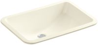 KOHLER K-2214-96 Ladena Undercounter Bathroom Sink, Biscuit