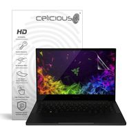 Celicious Vivid Invisible Glossy HD Screen Protector Film Compatible with Razer Blade Stealth 13 2019 (Touch) [Pack of 2]
