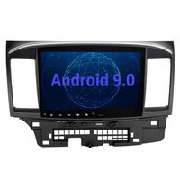 SYGAV Android 9.0 Pie Car Stereo for 2008-2013 Mitsubishi Lancer EVO X Ralliart with Rockford Fosgate AMP Radio