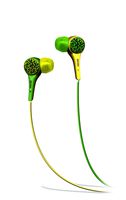 Maxell 190341 Wild Things Green and Yellow Leopard In-Ear Buds